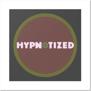 Hypnotized neon pink Posters and Art